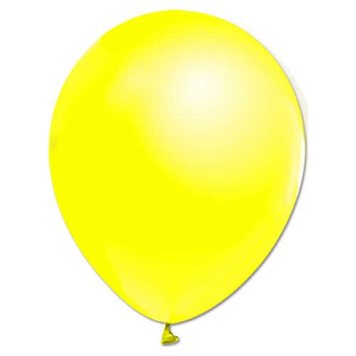 20 Adet Balon 12 İnç Metalik Parti Süsleme Sarı ( 25 cm * 30 cm)