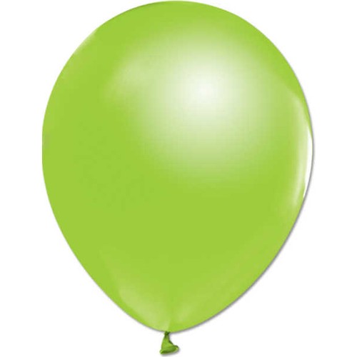 Balon 20 Adet Balon 12 İnç Metalik Parti Süsleme Yeşil ( 25 cm *