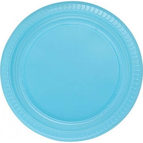 Mavi Plastik Tabak 22 cm 25li