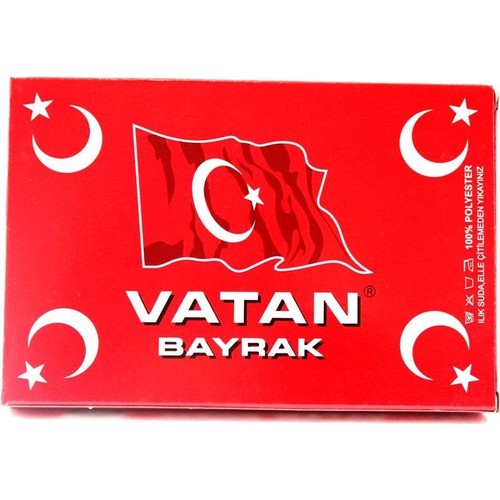 1 Adet 80cmX120cm Boyutunda Türk Bayrağı
