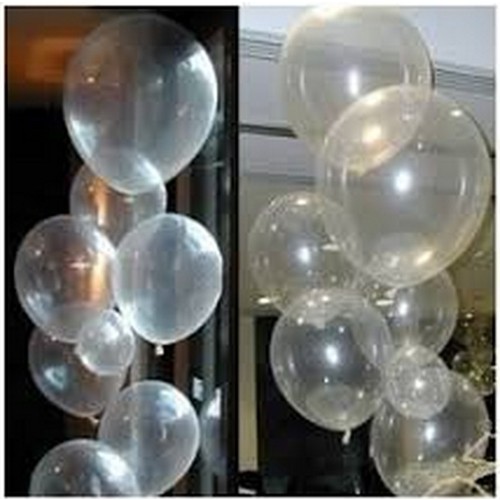 50 Adet Şeffaf Uçan Özellikli Balon