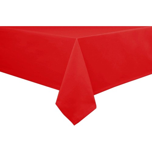 Kırmızı Plastik Kullan At Masa Örtüsü, Naylon 120x180 cm