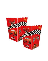 Cars 8 li  Mısır Kutusu İkram Kutusu Doğum Günü Parti Ucuz