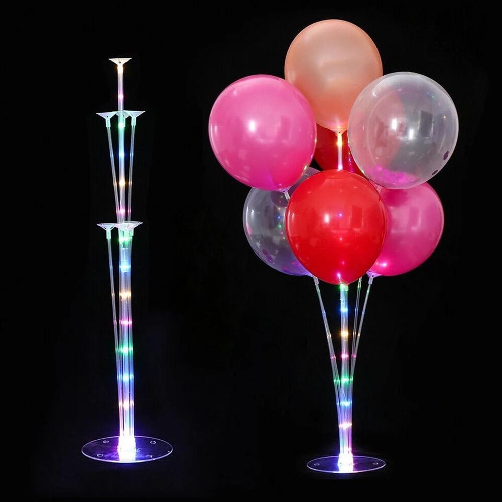  Işıklı Balon Standı 7’li Balon Hediyeli