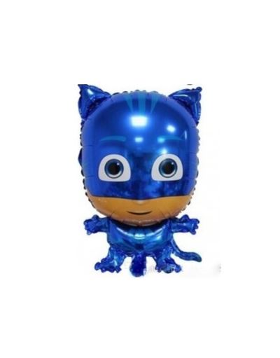 Happyland 1 Adet Pijamaskeliler Kedi Çocuk Folyo Balon Pija Masks Uçan Balon