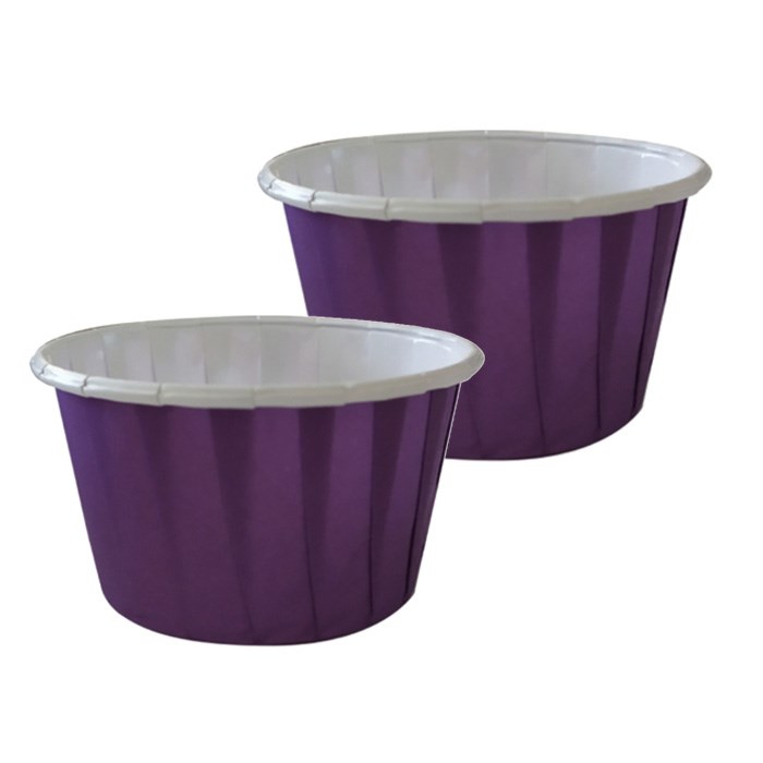 Mor Cupcake Kek Kapsülü 
