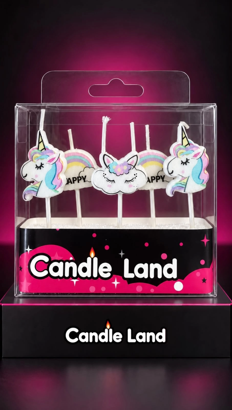 Mum Karakterli 5’li Lüx Unicorn C34