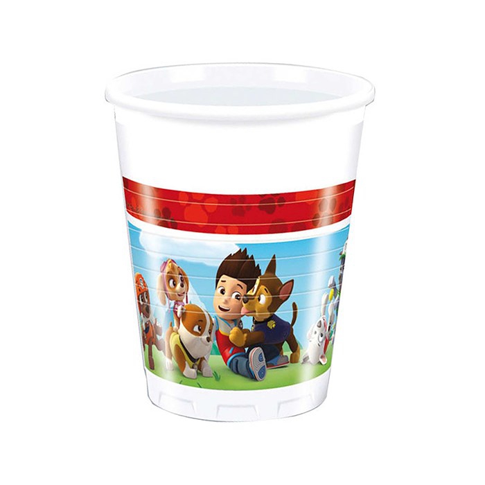 Paw Patrol Parti Malzemeleri Lisanslı Plastik Bardak 8 Adet