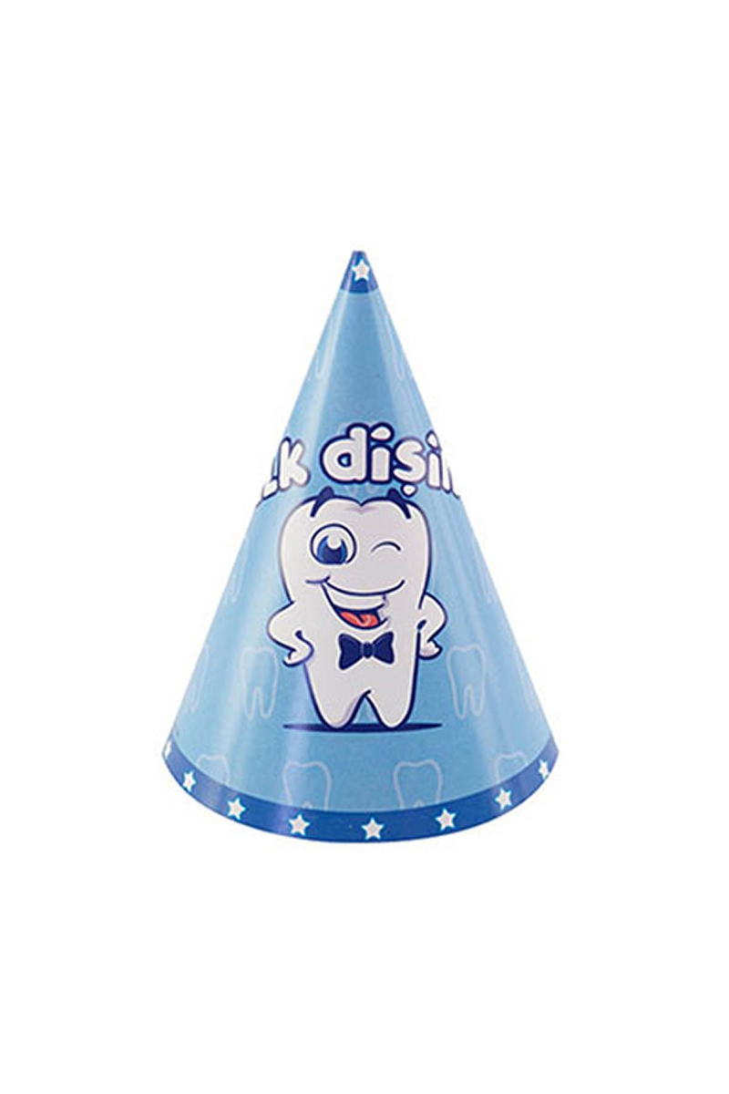 İlk Dişim Külah Mavi 3 Adet