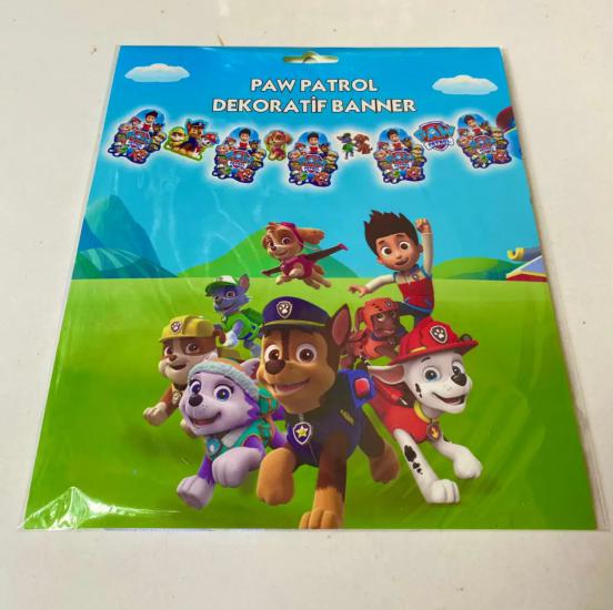 Happyland Paw Patrol Dekoratif Banner