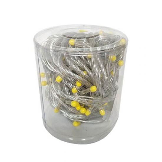 Happyland Yılbaşı Lüx Günışığı Eklemeli 10 Metre Şeffaf Kablo Kutulu Led Işık