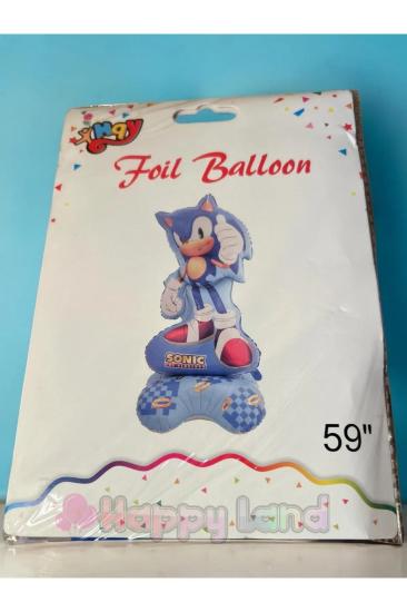 Happyland Happylad Dev Boy Sonic Boom Kirpi Sonic Folyo Balon Sonik Ayakta Durabilen Balon 59 inch
