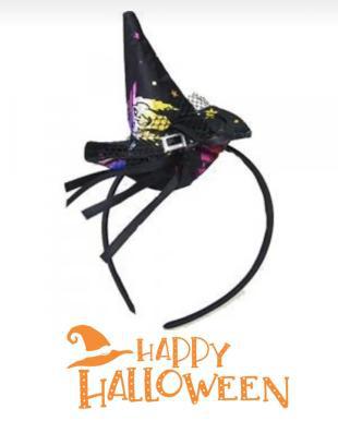 Happyland Halloween  Cadı Şapkası Şeklinde  Halloween Parti Tacı Cadılar Bayramı Tacı