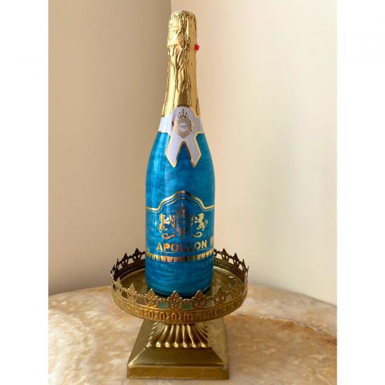 Happyland Alkolsüz Şampanya Blue Hawaıı Sedefli