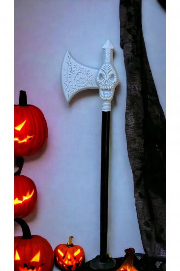 Happyland Halloween Mini Boy Çocuk Plastik Balta 45 cm Cadılar Bayramı Mini Balta Aksesuar Kostüm