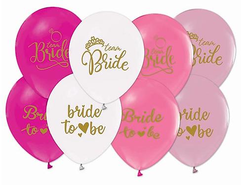 Happyland BALON BRIDE TO BE 12’’ PASTEL PK:100