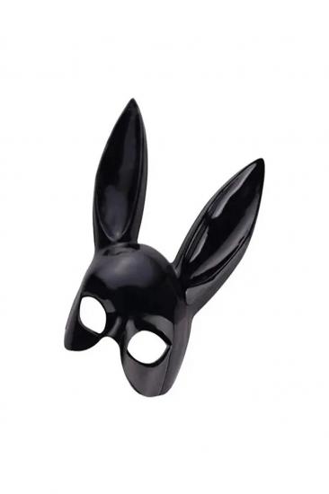 Happyland Cadılar Bayramı Siyah Yetişkin Tavşan Maskesi Halloween