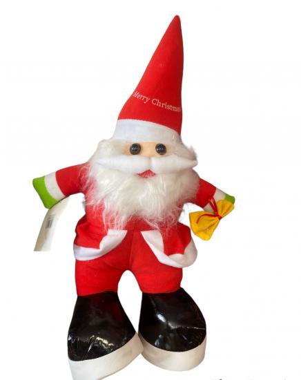 Happyland Yılbaşı Büyük Noel Baba Peluş Oyuncak Yılbaşı Hediyesi Yılbaşı Dekoru