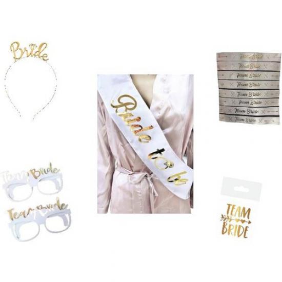 Happy Land Bride To Be Gold Seri 5’li Parti Seti Bride Set