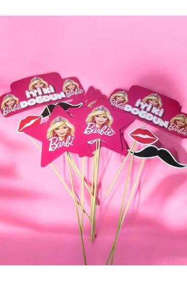 Happyland Barbie Bebek 12 li Konuşma Kartı Barbie Doğum Günü Konuşma Kartları Seti