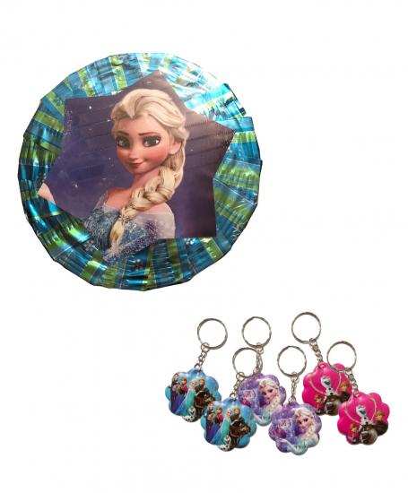 Happyland Elsa Figürlü Frozen Temalı Pinyata + Anahtarlık Seti 2’li Parti Seti      