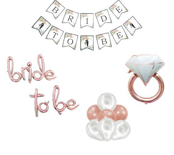 Happyland Bekarlığa Veda Partisi Rose Gold Bride To Be Parti 13 Parça Set Team Bride1 