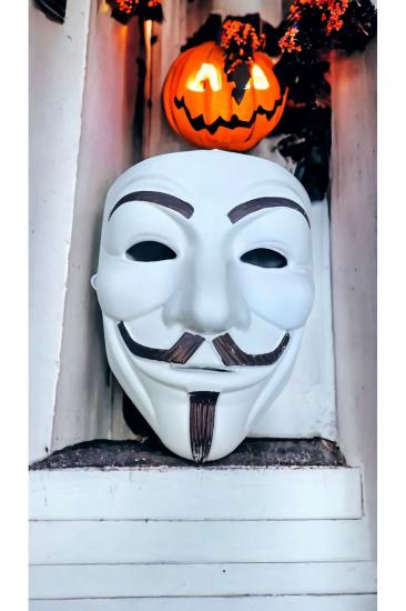 Happyland Halloween V For Vendetta Maske Cadılar Bayramı Korkutucu Maske Vendetta Halloween Mask