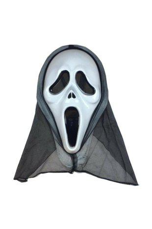 Happyland Cadılar Bayramı Halloween Beyaz Ekonomik Çığlık Maske