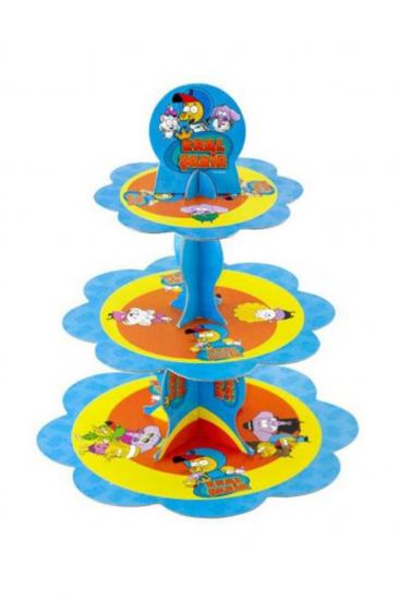 Happyland Kral Şakir Kek Standı 3 Katlı Cup Cake Standı