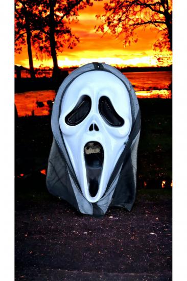 Happyland Halloween Çığlık Maske Cadılar Bayramı Korkutucu Maske Halloween Mask