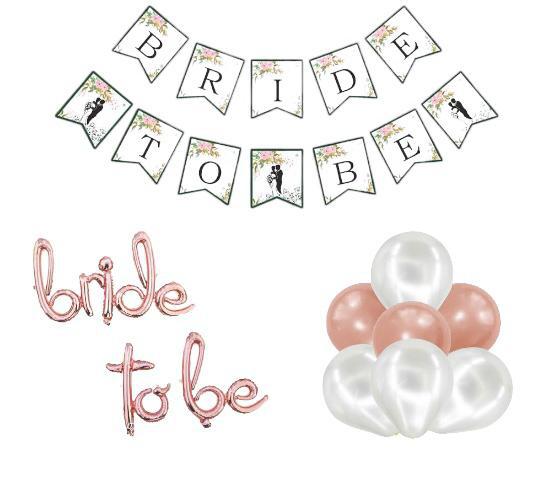 Happyland Bekarlığa Veda Partisi Rose Gold Bride To Be Parti 12 Parça Set Team Bride2 