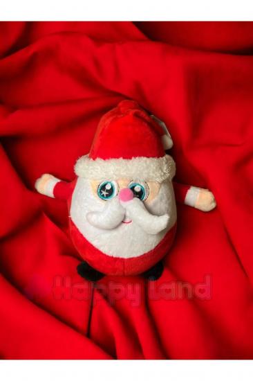 Happyland Noel Baba Cüce Peluş Oyuncak Yılbaşı Dekoru Noel Baba Peluş 20 Cm