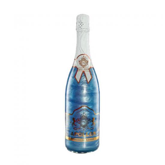 Happyland Blue Hawaii Aromalı Alkolsüz Şampanya Bride To Be Bekarlığa Veda Yetişkin Doğum Günü Patlatmalık Gazoz Parti İçeceği  Mavi Kokteyl Sparkling Flavour 750ml