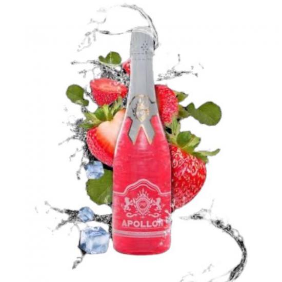 Happyland Çilek Aromalı Alkolsüz Şampanya Bride To Be Bekarlığa Veda Yetişkin Doğum Günü Patlatmalık Gazoz Parti İçeceği Pembe Kokteyl Sparkling Flavour 750ml