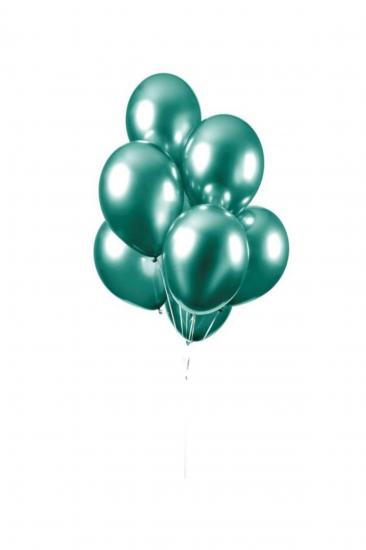 Happyland 10 Adet Yeşil Krom Balon