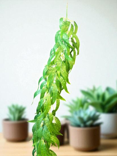 Happyland Yapay Bitki Çiçek Sarkıt Sarmaşık Dekor Yapraklı Çiçek (185 CM) HPY-26168