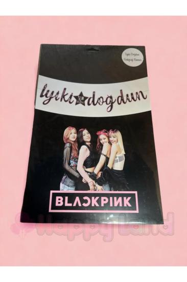 Happyland Black Pink Dekoratif Kaligrafi New Banner Iyiki Doğdun Yazısı 1 Adet Banner Yazı