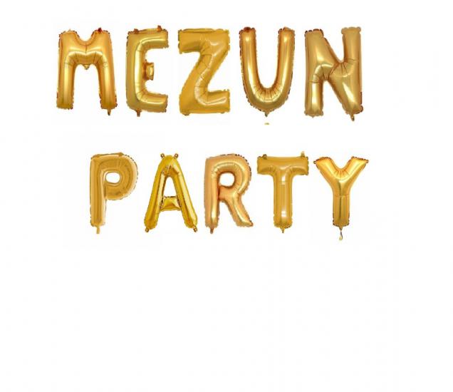 Happyland 40 Cm Gold Mezun Party Yazısı