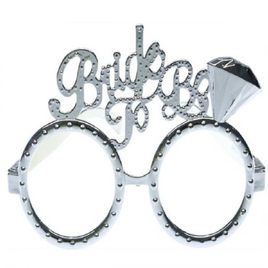 Happyland Bride To be Plastik Gözlük Gümüş