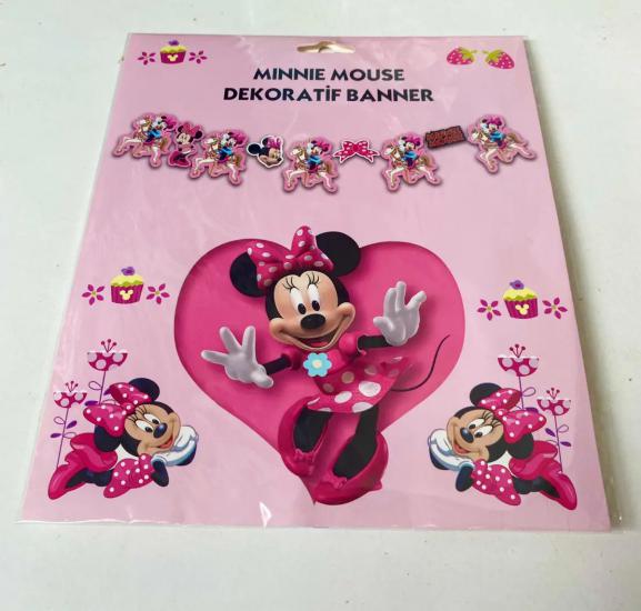 Happyland Minnie Mouse Dekoratif Banner