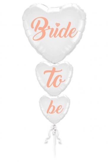 Happyland Bride To Be 3’lü Kalp Set Folyo Balon