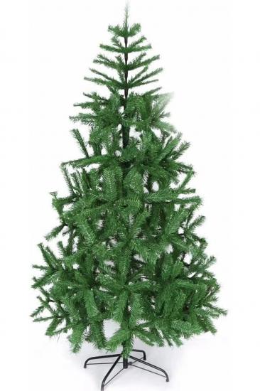 Happyland Cansüs 180 cm Lüks Yılbaşı Ağacı Kraft Kutulu Dal Metal Ayak Yılbaşı Süsleri Yılbaşı Ağacı