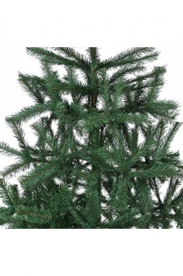 Happyland Cansüs 180 cm Lüks Yılbaşı Ağacı Kraft Kutulu Dal Metal Ayak Yılbaşı Süsleri Yılbaşı Ağacı