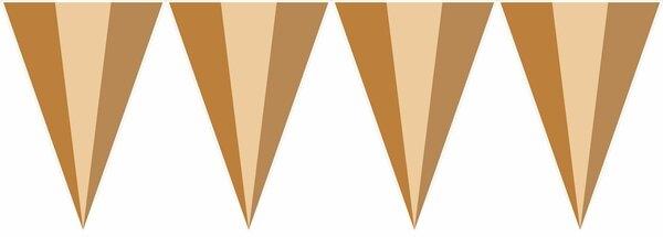 Happyland Retro Flama ( Kahve ) Retro Konsept Doğum Günü Flaması Doğum Günü Süsleri