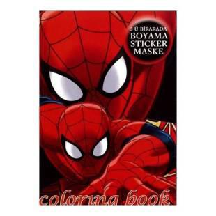 Happyland 5 Adet Spiderman Boyama Kitabı
