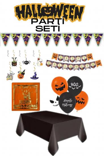 Happyland Halloween Parti Süsleme Seti 6 Parça Cadılar Bayramı Parti Set Dekor Süs