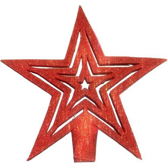 Happyland Yılbaşı Keçe Yıldızı Kırmızı Eko Model