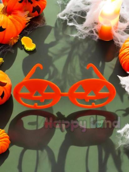 Halloween Turuncu Balkabağı Gözlük