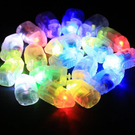 Happyland Balon Için Mini LED Işık Rengarenk - 5 Adet
