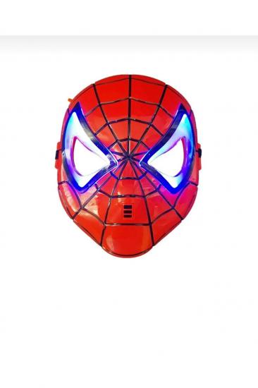 Happyland Işıklı Örümcek Adam Maskesi Spiderman Maskesi